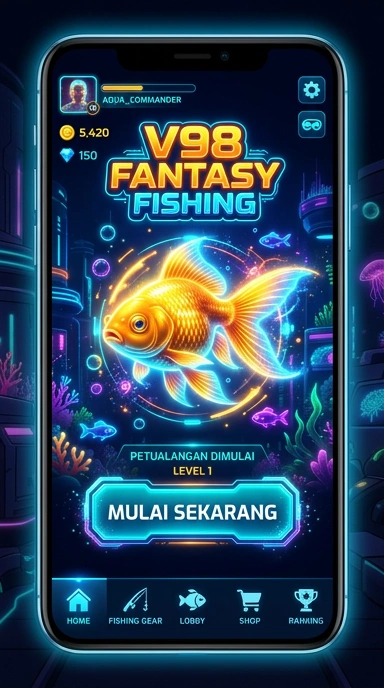Cuplikan layar menu unduhan v98 untuk perangkat Android